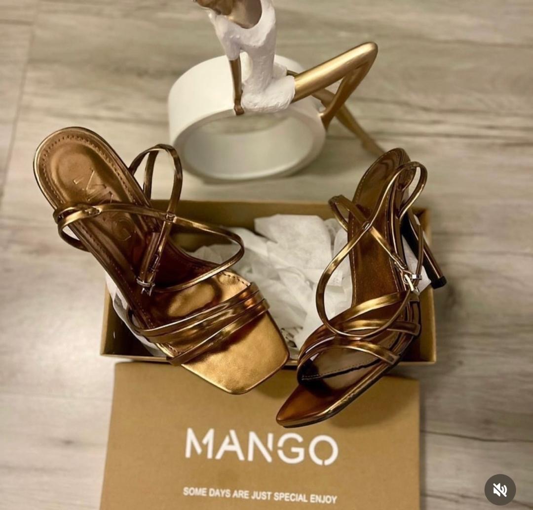 YURI BRONZE MANGO HEEL(REGULAR SIZE)
